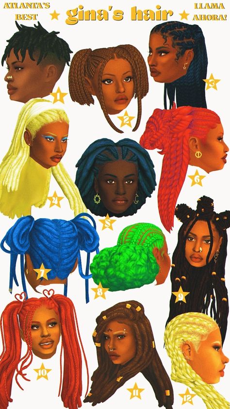 Afro Hair Sims 4 Cc, Sims 4 Afro Hair, Los Sims 4 Mods, Sims 4 Anime, Sims 4 Mm Cc, Sims 4 Game Mods, Sims 4 Body Mods, Tumblr Sims 4, Sims 4 Expansions