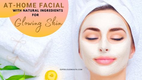 The Perfect Diet Plan for Healthy Body and Glowing Skin Best Oil For Skin, Home Facial Treatments, At Home Facial, Glowing Skin Makeup, Foot Soaks, Clear Skin Routine, Esential Oils, Thick Moisturizer, Home Facial