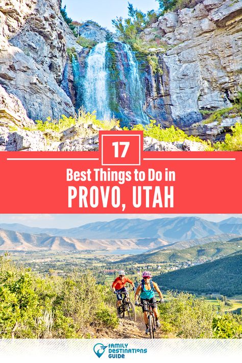 Want to see the most incredible things to do in Provo, UT? We’re FamilyDestinationsGuide, and we’re here to help: From unique activities to the coolest spots to check out, discover the BEST things to do in Provo, Utah - so you get memories that last a lifetime! #provo #provothingstodo #provoactivities #provoplacestogo Things To Do In Provo Utah, Provo Utah Things To Do, Heber Utah, Girls Traveling, Pleasant Grove Utah, Utah Hiking, Things To Do In Utah, Travel Utah, Utah Summer