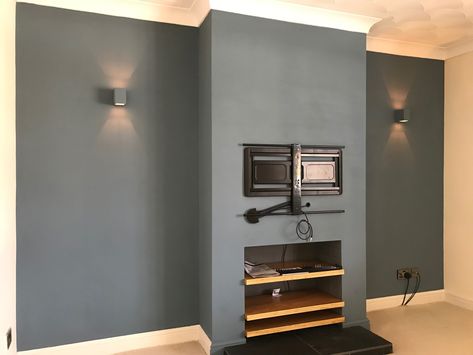 Ideas For Chimney Wall, Green Chimney Breast, Chimney Storage Ideas, Chimney Tv Wall, Tv On Chimney Breast, Tv Chimney Breast, Green Chimney Breast Wall, Tv On Chimney Wall Ideas, Tv Chimney Wall