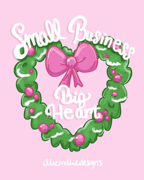 Our businesses may be small but our hearts are so big. Small business owners put so much love into their work, their content, how they… | Instagram Small Business Posts, Small Business Instagram, Mini Market, Illustration Procreate, Happy Dance, Illustrators On Instagram, November 13, Instagram Business, Small Business Ideas