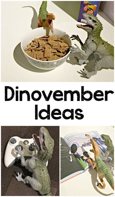 List of 20 Easy Dinovember Ideas Dinovember Ideas, Lego Dinosaur, Toddler Daycare, November Ideas, Dinosaur Play, Family Projects, Childrens Library, Dinosaur Activities, Jurassic World Dinosaurs