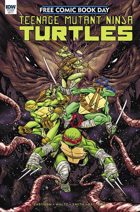 Free Comic Book Day 2017 Full List of Comic Books Announced! - Free Comic Book Day Tmnt 90s, Cory Smith, Free Comic Books, Ninja Turtles Artwork, Teenage Ninja, Ninja Turtles Art, Book Day, Bd Comics, Got Books