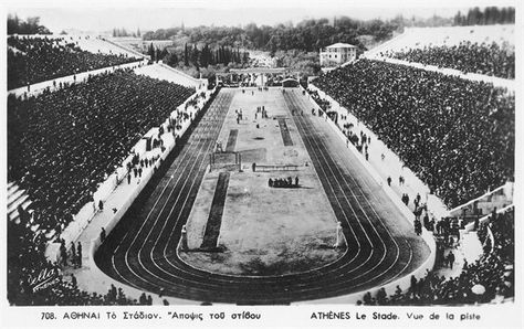 Kallimarmaron Stadion Athens Greece #hellas #stadium http://eslchestnut.com/2012/01/08/ancient-greek-olympics-resources/ Ancient Greek Olympics, Greek Olympics, Panathenaic Stadium, Crossfit Memes, Ancient Olympic Games, Ancient Olympics, Ancient Olympia, Male Athletes, Son Of Zeus