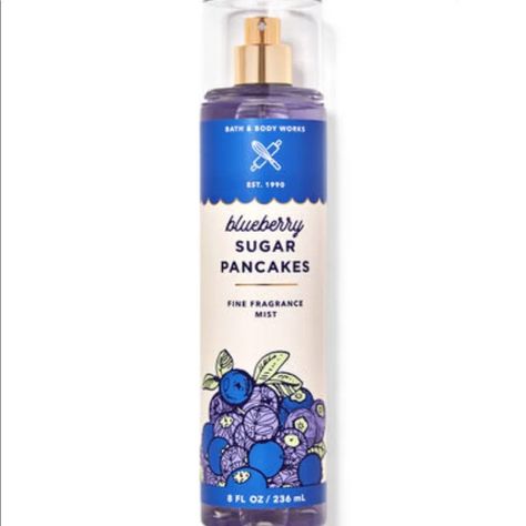 Sugared blueberries, fresh pancakes, and caramel cream drizzle. Bath And Body Works Perfume Png, Blueberry Perfume, Sugared Blueberries, Shameless Dr, Hogwarts Dr, Caramel Cream, Bath N Body Works, Blue Perfume, Perfume Body Spray