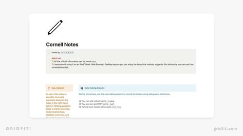 Looking to use Notion to take notes for school or meetings? Check out our list of Notion note-taking templates for the best options! #notion #template #cornell #notes #planner #academic #student #productive #productivity #organize #simple #digital Cornell Notes Notion, Note Taking Notion Template, Class Notes Notion, Notion Lecture Notes, Note Taking Notion, Notion Note Taking, Notion Notes Template, Notes Notion, Notion Notes