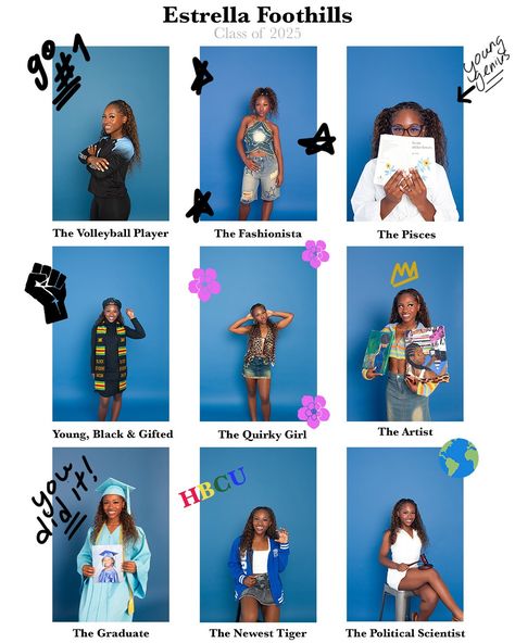 Yearbook Theme Photoshoot 90s Yearbook Photos, 90s Yearbook, Yearbook Photoshoot, Theme Photoshoot, Yearbook Themes, Yearbook Photos, 90s Theme, Senior Photoshoot, Senior Pics