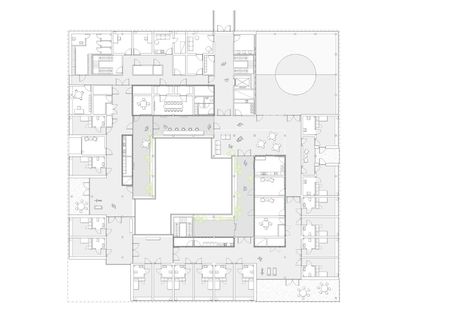 Clinical Design, Hospital Floor Plan, Arch Student, Health Architecture, Hospital Design Architecture, Mental Health Clinic, Architecture Design Process, Health Images, Mental Health Center