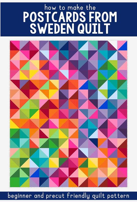 Chevron Quilt Pattern, Half Square Triangle Quilts Pattern, Triangle Quilt Pattern, Modern Quilt Blocks, Bright Quilts, Crafty Mom, Quilted Table Runners Patterns, Half Square Triangle Quilts, Rainbow Quilt