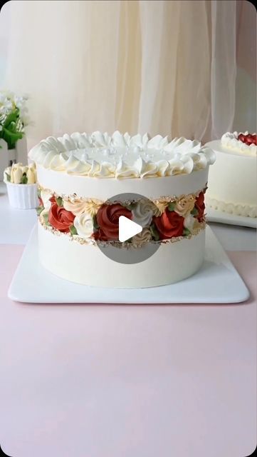 Sheet Cake Designs Birthday, Latest Cake Designs, Latest Cake Design, Sheet Cake Designs, Instagram Cake, Recipe Cake, Design Cake, Cake Making, Cream Cakes