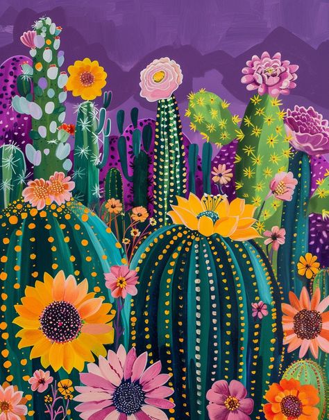 Cactus Paint by Numbers, DIY Kits, Wall Decor, Thoughtful Gifts, Gifts for Him, Gifts for Wife - Etsy Canada Mexico Wall Art, Cactus Mural, Cactus Paintings, Cactus Illustration, Cactus Painting, Cactus Art, Him Gifts, For Him Gifts, Saguaro Cactus