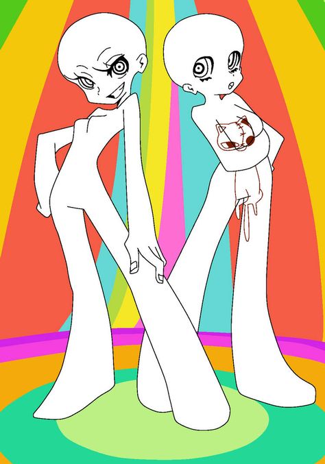 Panty And Stocking Anime, Panty And Stocking, Concept Art Drawing, Figure Drawing Reference, Art Base, Art Poses, Book Art Drawings, Art Tutorials Drawing, Anime Poses Reference