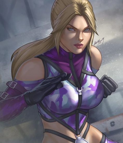 Nina Williams Tekken, Tekken Fanart, Tekken 1, Nina Williams, Fanart Illustration, I Love Her So Much, Love Her So Much, Clip Studio Paint, I Love Her