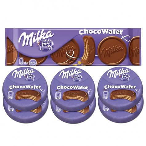 Milka Choco, Milka Chocolate, American Snacks, Sleepover Food, Junk Food Snacks, Grocery Foods, Candy Brands, Food Wallpaper, Fun Baking Recipes