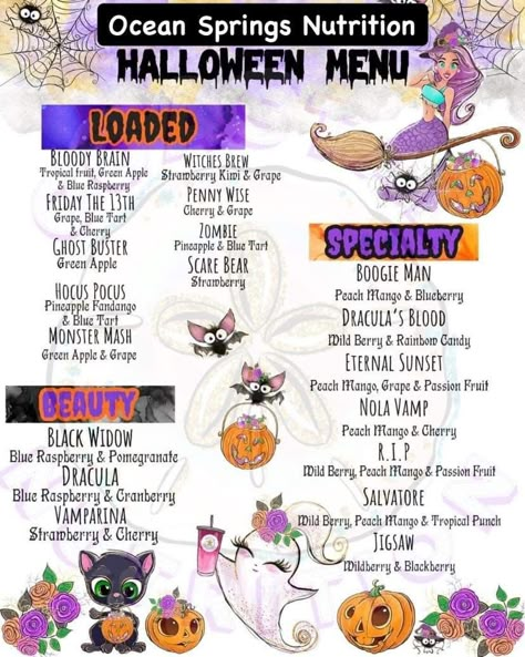 Halloween Lotus Recipes, Herbalife Specialty Tea Recipes Fall, Lotus Energy Drink Recipes Halloween, Hocus Pocus Loaded Tea Recipe, Harry Potter Herbalife Tea Recipes, September Herbalife Teas, Herbalife Tea Recipes Halloween, Fall Flavored Water Recipes, Halloween Shakes Herbalife