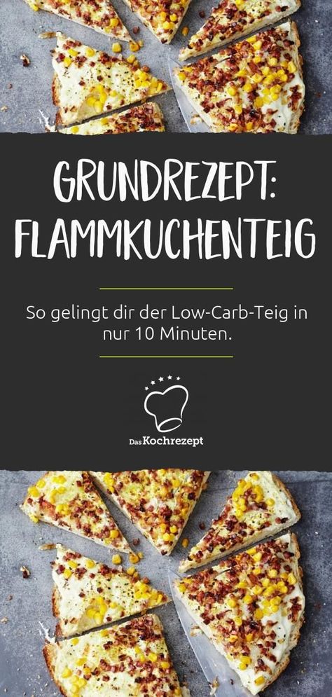 Low Carb Flammkuchen, Low Carb High Protein, Fit Food, High Protein Low Carb, Pepperoni Pizza, High Protein, Workout Food, Weight Watchers, Low Carb