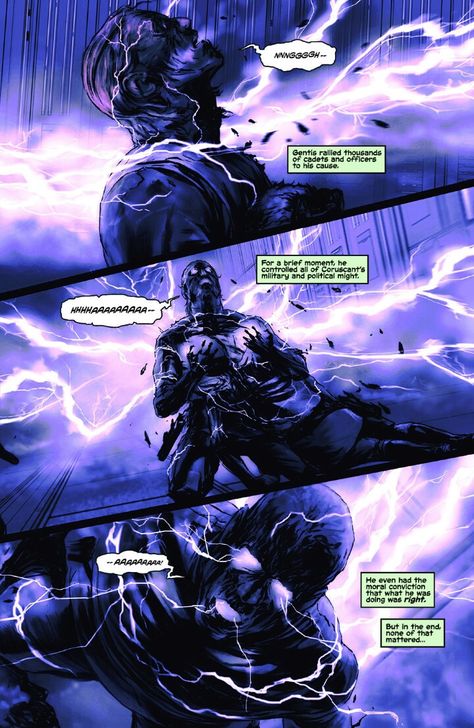 Force Lightning: Leave The Target A Charred Husk Force Lightning, Comic Book Template, Star Wars Sith, Star Wars Concept Art, Read Comics Online, Star Wars Comics, Pirate Woman, Transformers Artwork, Star Wars Artwork