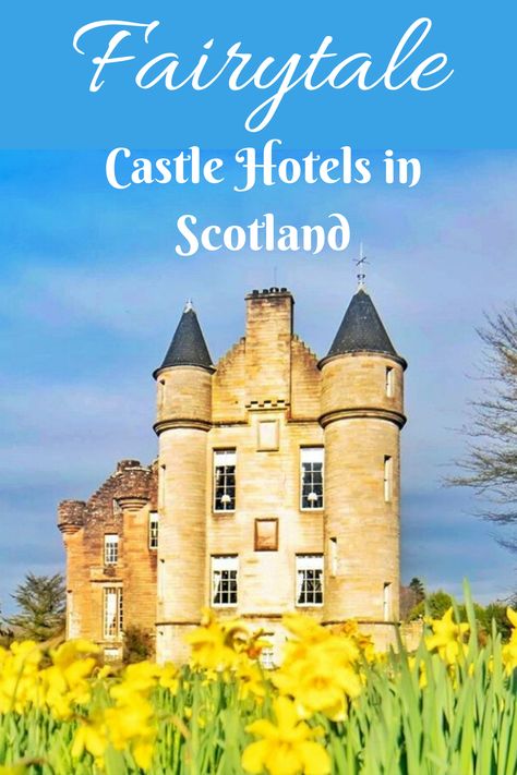 Looking to stay in a Scottish Castle hotel? Here are the best castle hotels in Scotland for a true fairytale experience! Scotland Culture, Backpacking Ireland, Stay In A Castle, Scotland Vacation, Travel Scotland, Travel Ireland, Castles In Scotland, United Kingdom Travel, Scotland Castles