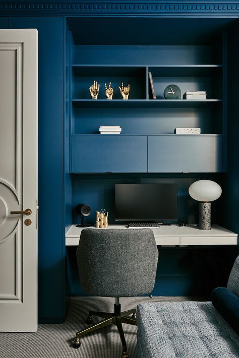 Be Inspired By This Luxe Family Home | sheerluxe.com Beautiful Bedside Tables, London Apartment, Small Home Office, Cinema Room, Residential Interior Design, Pink Bathroom, Timber Flooring, Floor Finishes, City Living