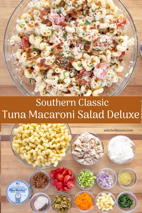 Condiment Bowls, Tuna Macaroni Salad, Restaurant Style Recipes, Tuna Salad Pasta, Thanksgiving 2024, Cold Salads, Cafe Delites, Recipe For Breakfast, Lunch Inspiration