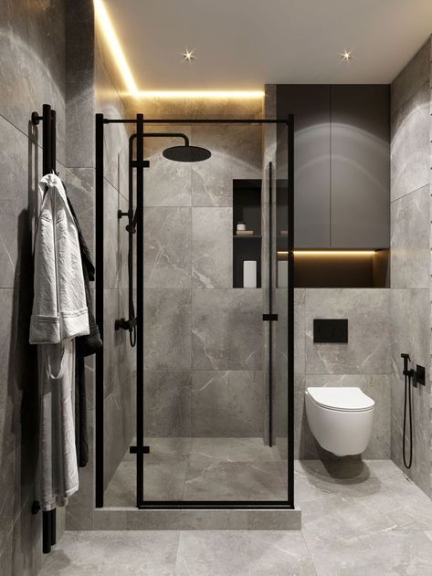 Bathroom Interior Dark, Bathroom Sink Aesthetic, Dark Bathroom Aesthetic, Modern Toilet Design, Dark Toilet, Aesthetic Toilet, Bathroom Inspo Interior Design, Toilet Design Modern, Shower Aesthetic