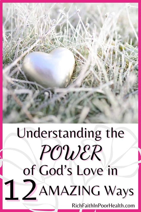 God’s love is far different from any human love we can ever experience. Let's explore 12 ways understanding the power of God’s love helps us in our everyday lives. Loved By God, Perfectionism Overcoming, Prayer For Health, Love Bears All Things, Power Of God, Spiritual Retreat, The Love Of God, How He Loves Us, Let God