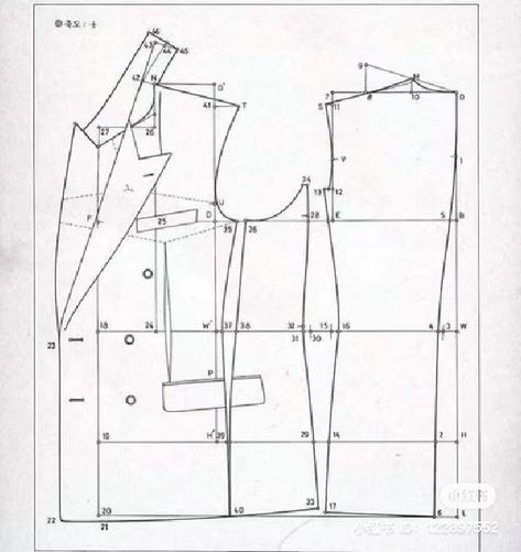 Mens Coat Pattern, Mens Jacket Pattern, Pola Blus, Mens Shirt Pattern, Mens Sewing Patterns, Clothing Pattern Design, Mode Mantel, Corset Sewing Pattern, Blazer Pattern