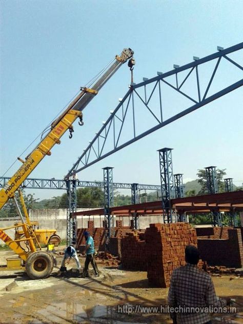 Pre Engineered Buildings, Roof Truss Design, Industrial Sheds, Home Gate Design, Civil Engineering Construction, Factory Architecture, Steel Structure Buildings, Balcony Grill Design, Steel Trusses