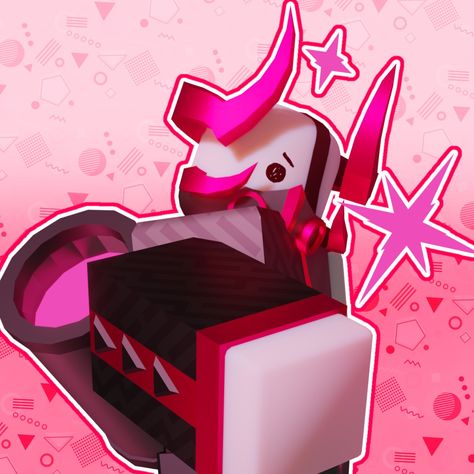 i love the pink they used for his main colors 🫶 Button Maker, Roblox 3, Sketches Tutorial, Picture Icon, I Dont Have Friends, Cute Profile Pictures, Main Colors, Cute Icons, The Pink