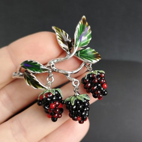 Lampwork Jewelry, Glass Fruit, Indie Jewelry, Fruit Jewelry, Beating Heart, Handmade Fashion Jewelry, Message Jewelry, Lampwork Glass Beads, Rose Earrings