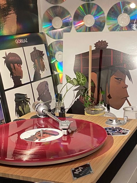 Gorillaz Vinyl, Demon Days, Vinyl Music, Gorillaz, Record Player, Vinyl, Music, Record Players