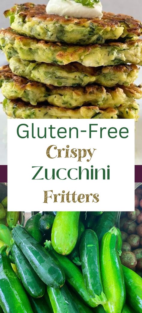 Gluten Free Recipes Side Dishes, Easy Zucchini Recipes, Gluten Free Sides, Zucchini Recipe, Roasted Root Vegetables, Gluten Free Dishes, Easy Zucchini, Zucchini Fritters, Delicious Gluten Free Recipes