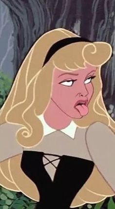 Funny Princess Pictures, Sassy Disney Princess, Funny Cartoon Pic, Disney Princesses Funny, Baddie Princess, Sassy Disney, Disney Core, Princess Meme, Barbie Meme