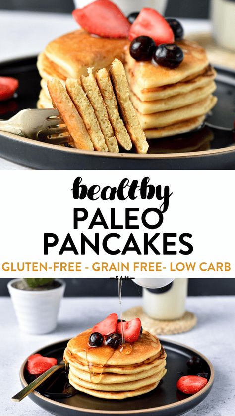 Birch Benders Paleo Pancake Mix Recipes, Paleo Pancake Mix Recipe, Easy Paleo Pancakes, Quick Paleo Breakfast, Quick Clean Eating Recipes, Paleo Breakfast Recipes, Paleo Pancake Recipe, Quick Paleo, Coconut Flour Pancakes Recipe