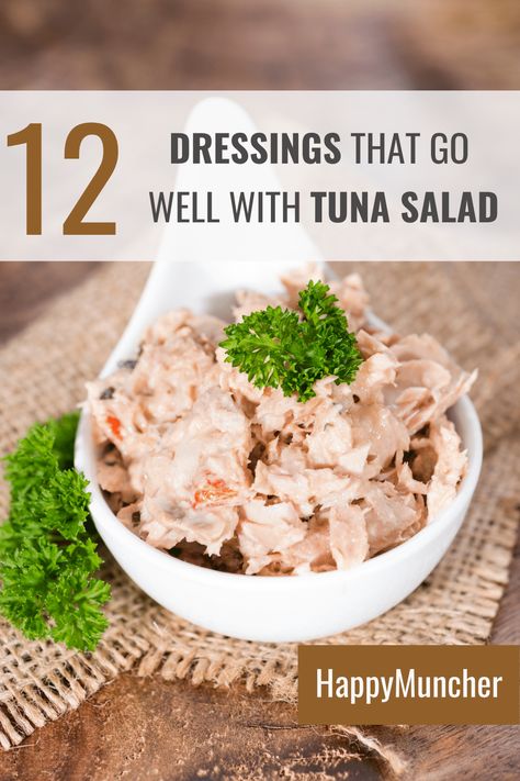 Tuna Salad Dressing, Tuna Can, Healthy Foods To Make, Appetizer Salads, Healthy Diet Recipes, Tuna Salad, Healthy Food Choices, Salad Bar, Aioli