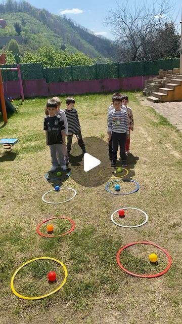 Gross Motor Activities For Kindergarten, Easy Outdoor Games For Kids, Physical Activities For Toddlers, Preschool Outdoor Activities, School Games For Kids, Recess Games, Fun Activities For Preschoolers, Warm Up Games, Preschool Fine Motor Activities