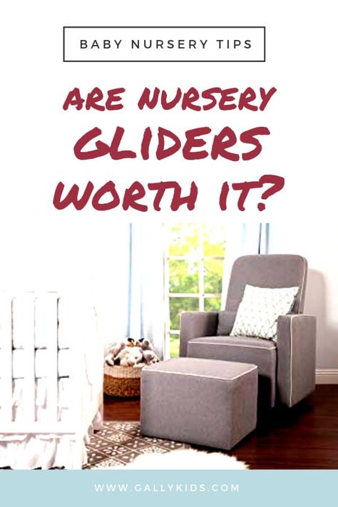 Are nursery gliders worth it? Find out if a glider is worth buying. Is it one of those things you must absolutely buy? Also find out the alternatives that are available if you don't want to buy one. Chair Alternatives, Bed With Desk Underneath, Breastfeeding Chair, Cricut Decor, Nursery Gliders, Organization Crafts, Ikea Poang Chair, Restoration Hardware Dining, Nursery Rocker