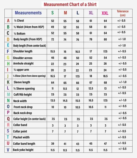 Fabric Consumption Per Dozen Of A Shirt T Shirt Measurement Chart, Men Size Chart Shirt, Mens Shirt Measurement Chart, Shirt Drafting Pattern, Size Chart For Men Shirt, Mens Shirt Pattern Drafting, Measurement Chart For Women, Standard Measurements Chart For Women, Tailoring Measurements