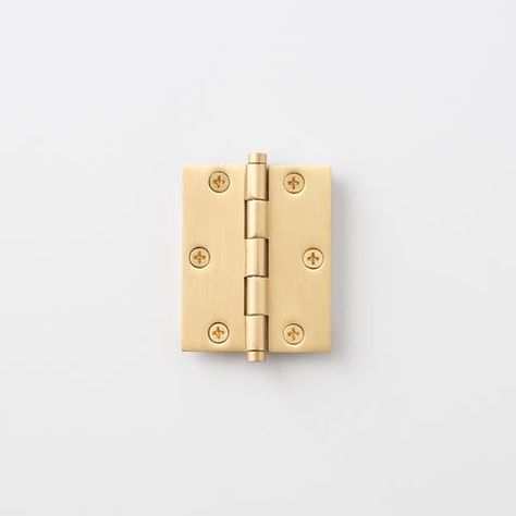 Cabinet Hinge - Natural Brass Cabinet Hardware Installation, Hallway To Bedrooms, Cabinet Latch, Hinges For Cabinets, Flush Mount Chandelier, Cabinet Hinges, Brass Cabinet, Cup Pulls, Crystal Knobs