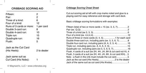 Cribbage Scoring Aid | Crib Notes Cribbage Rules, Deck Of Many Things, I Love Games, Cribbage Board, Piece Of Paper, Camping Games, Diy Games, Dice Games, Number Cards