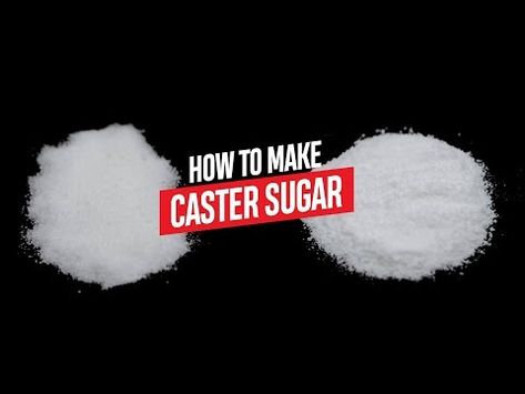 Caster sugar refers to sugar that falls between powdered and granulated sugar in coarseness. Learn more about it and regional differences right here. Caster Sugar What Is, Baking Essentials, Caster Sugar, Flavored Water, Vegan Baking, Granulated Sugar, Caster, Baking, Texture