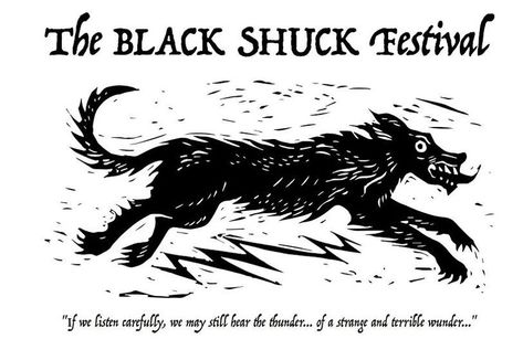 Black Shuck Aesthetic, Black Shuck Art, Black Shuck, I Am Weird, Spooky Things, Esoteric Art, Black Dog, Still Life Painting, I Miss You