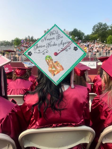 Grad cap with lyrics from the song “ivy” but frank ocean Nana Graduation Cap, Grad Cap Ideas Frank Ocean, Frank Ocean Graduation Cap Ideas, Graduation Cap Designs Frank Ocean, Album Cover Grad Cap, Frank Ocean Cap Graduation, Frank Ocean Grad Cap, Ocean Graduation Cap, Frank Ocean Graduation Cap