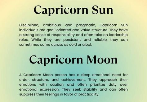 Do you know your moon sign? I am a double Capricorn 🌞🌕 Moon In Capricorn, Capricorn Moon, Moon Signs, Leadership Roles, Did You Know, Leadership, Moon, Signs, Feelings