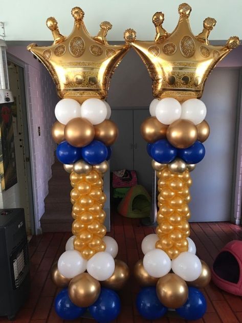 Royalty Party Ideas, Royal Prince Birthday Party Decorations, Royalty Birthday Theme, Prince Themed Baby Shower Ideas, Prince Theme Birthday Decoration, Royal Mickey Mouse Party, Royal Birthday Theme, Royal Prince Baby Shower Theme, Royalty Theme Party