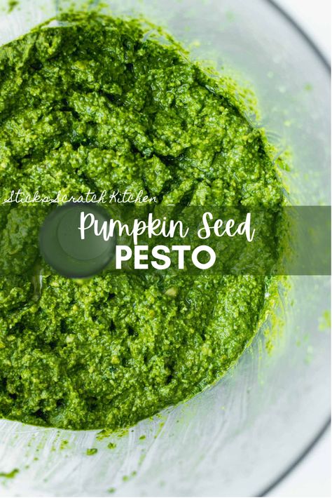 Yummy Salad Dressing, Pumpkin Seed Pesto, Pesto Uses, Cozy Soups, Marinade Sauce, How To Make Pumpkin, Garlic Olive Oil, Pumpkin Seed, Pesto Recipe