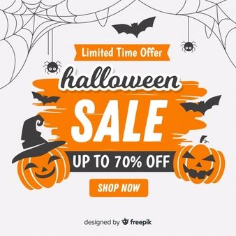 Halloween sale composition with vintage style Halloween Social, Banner Design Inspiration, Halloween Flyer, Logos Ideas, Blog Header, Ideas Vintage, Vintage Logo Design, Sale Flyer, Halloween Animals