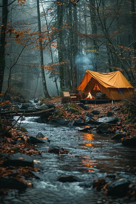 Camping Inspiration, Best Tents For Camping, Camping Aesthetic, Adventure Camping, Go Camping, Outdoor Life, Tent Camping, Bushcraft, In The Woods