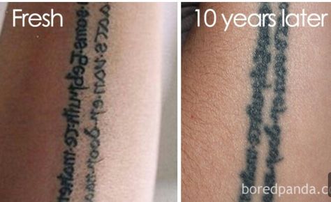 Aged Tattoo, Tattoo Aging, New Age Tattoo, Tattooing Tips, Tattoos About Growth, Handwriting Tattoos, Tattoos Cross, Faded Tattoo, Writing Tattoos