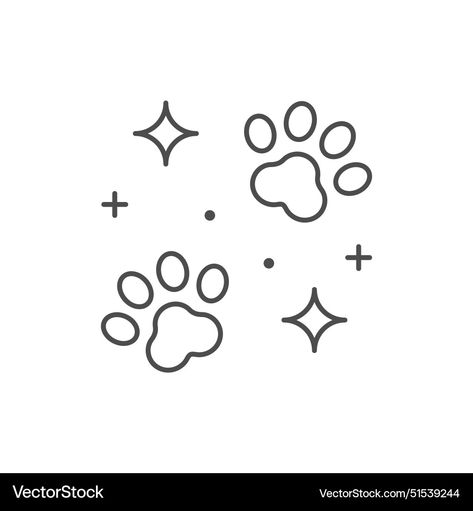 Paw Print Outline, Paw Print Drawing, High Res, Paw Print, Png Images, Adobe Illustrator, Vector Images, Vector Free, Vector Illustration